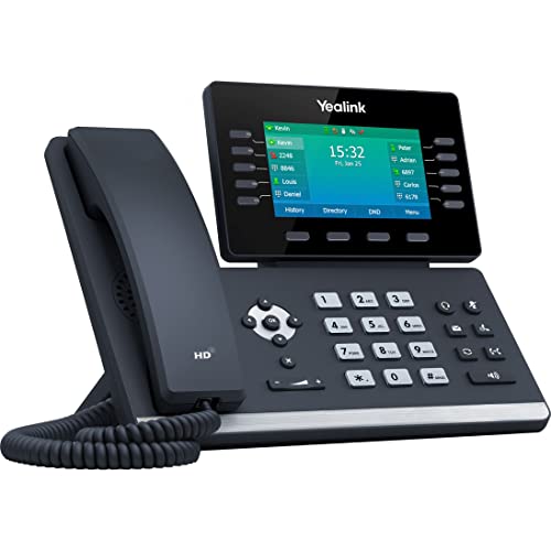 Yealink T54W VoIP-Telefon, schwarz (SIP-T54W)