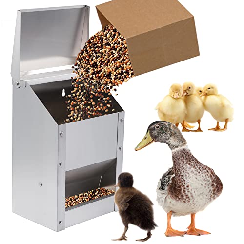 BREUAILY 4.5kg Futterautomat Hühner Hühnerfutter Automat