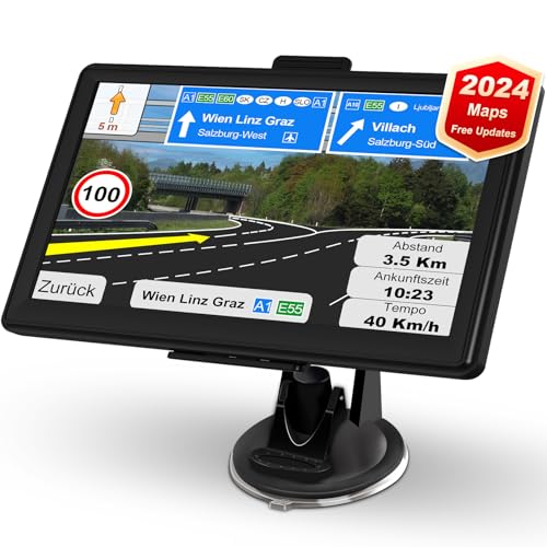 Jimtour GPS Navigationsgerät für Auto LKW 2024 -