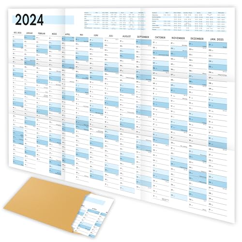 MaFab Products XXL Wandkalender 2024 groß (90x60cm)