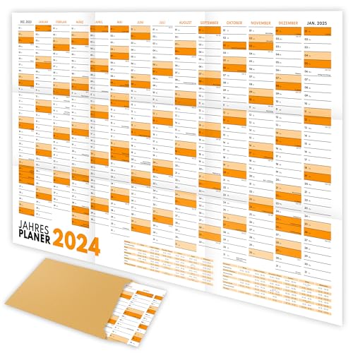 MaFab Products XXL Wandkalender 2024 groß (90x60cm)