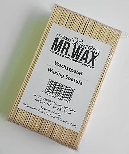 Kosmetex Mr. Wax Waxspatel Holzspatel für das Auftragen
