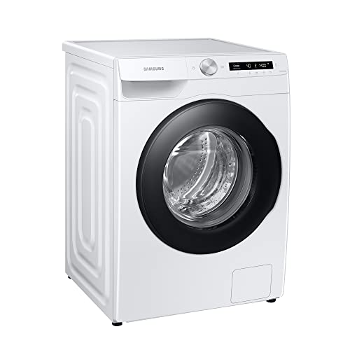 Samsung WW90T504AAW/S2 Waschmaschine, 9 kg, 1400 U/min, Ecobubble, SimpleControl-Bedienkonzept, WiFi-SmartControl, Weiß