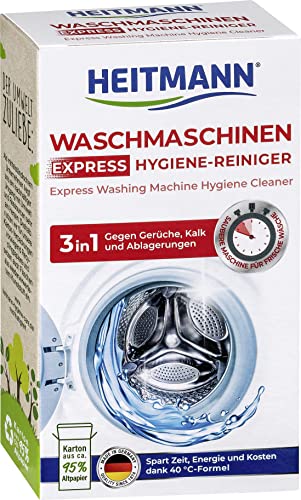 HEITMANN Express Waschmaschinen Reiniger: entfernt Kalk
