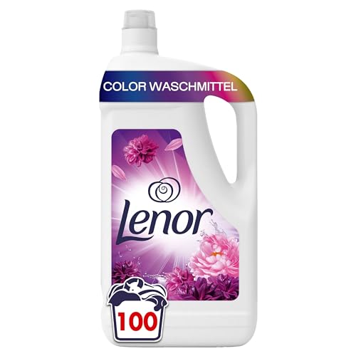 Lenor Color Flüssigwaschmittel Amethyst Blütentraum 100 Waschladungen