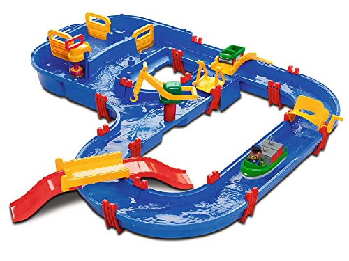 AquaPlay MegaBridge - Wasserbahnset mit 3 Spielstationen