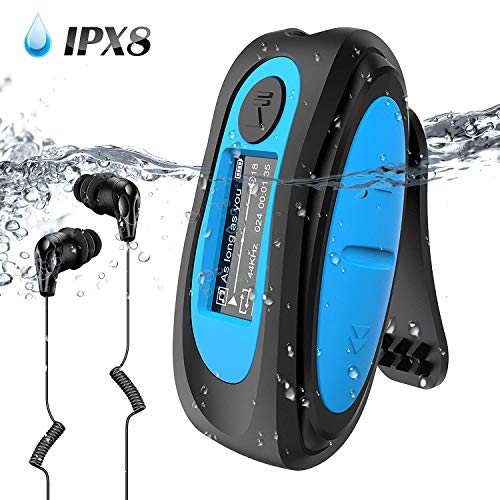 AGPTEK IPX8 Wasserdicht MP3 Player