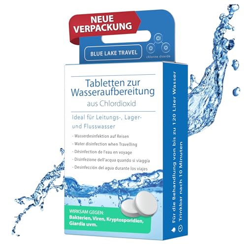 Blue Lake Travel Wasseraufbereitung Trinkwasser (4x30 Tabletten)