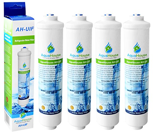 AquaHouse 4x AH-UIF Kompatibel Kühlschrank Wasserfilter