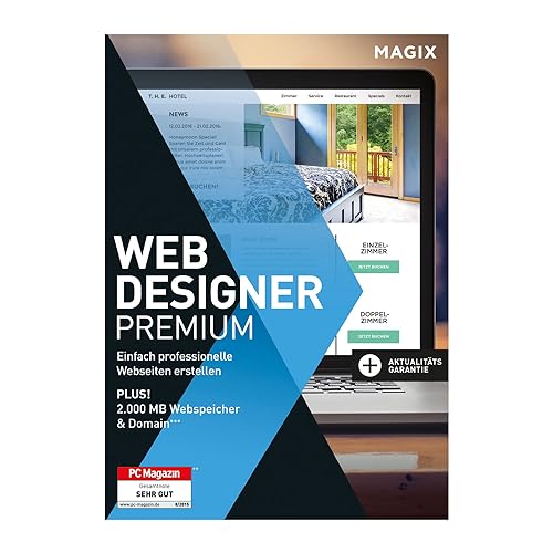 Magix Web Designer Premium Professionelle Websites