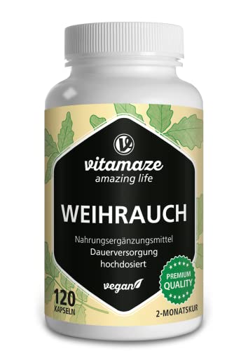 Vitamaze - amazing life Weihrauch Kapseln hochdosiert & vegan