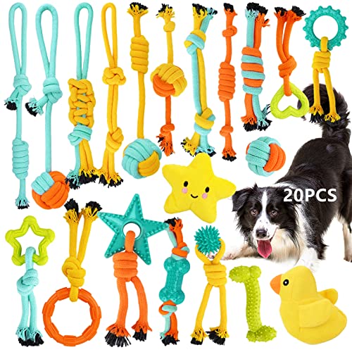 JAMITE 20 Stück Hundespielzeug Kauspielzeug