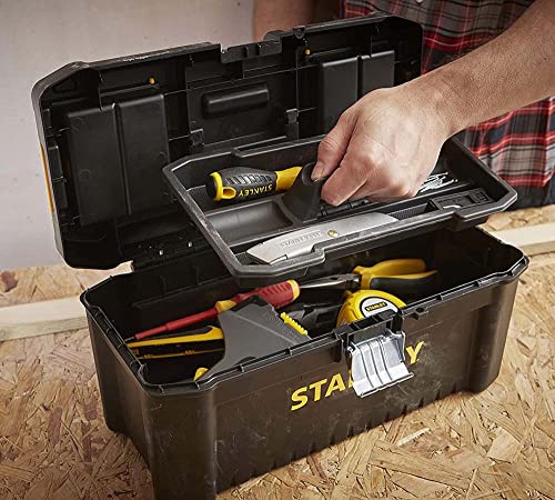 Werkzeugkasten im Bild: Stanley Werkzeugbox / Werkzeugkoffer (12.5",18cmX13cmX32.5cm)