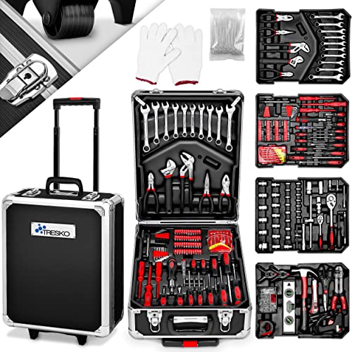 TRESKO Werkzeugkoffer 949 teilig | Werkzeugkasten | Werkzeug Set