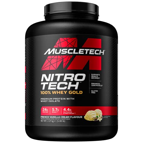 MuscleTech NitroTech 100% Whey Gold Protein Pulver