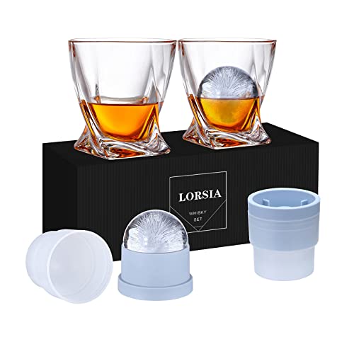 LORSIA Whisky Gläser