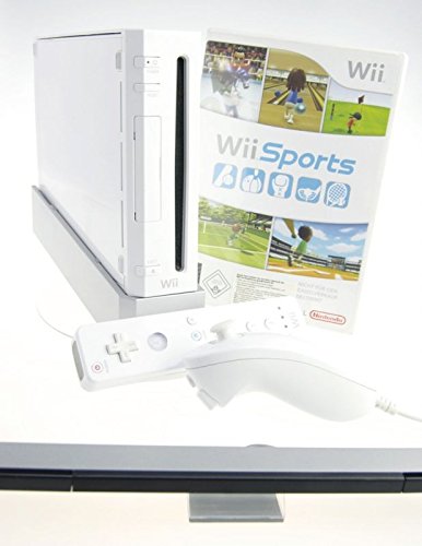 Nintendo Wii Konsole in weiss mit Wii Sports