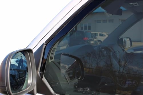 Windabweiser für PKW FO Fensterschacht – Glasklar von CLIMAIR KUNSTSTOFFE -  Perfekt für Autofenster, Windabweiser, Zubehör, Autozubehör