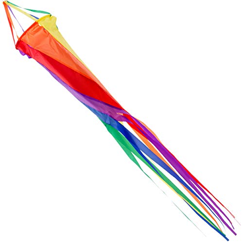 Wolkenstürmer Windsack, 120 cm – Regenbogen Windturbine