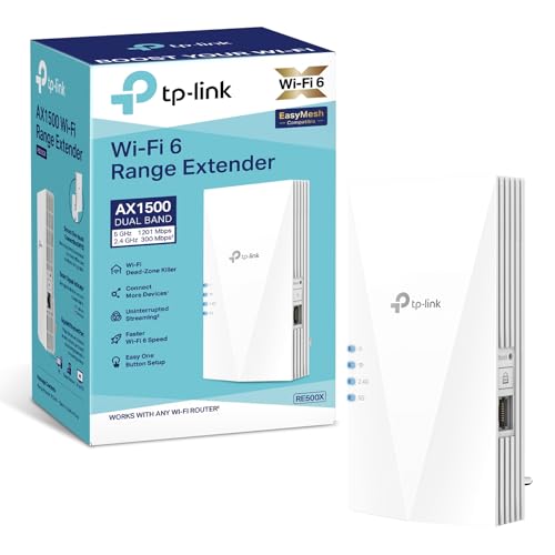 TP-Link RE500X WiFi 6 WLAN Verstärker