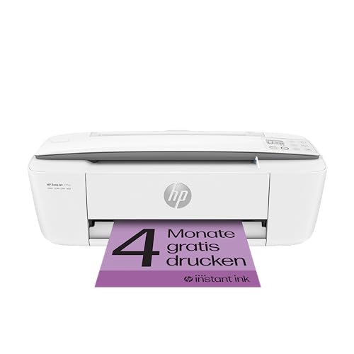 WLAN-Scanner unserer Wahl: HP DeskJet 3750 Multifunktionsdrucker mit WLAN und Airprint, inklusive 4 Monate gratis drucken mit HP Instant Ink (T8X12B#629)