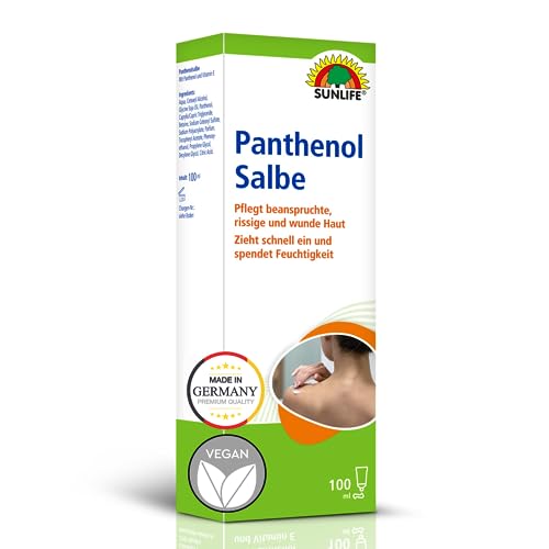 Sunlife Panthenol Schutz- Pflegesalbe 100 ml-