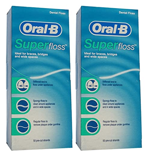Oral-B Superfloss Zahnseide 50 Fäden