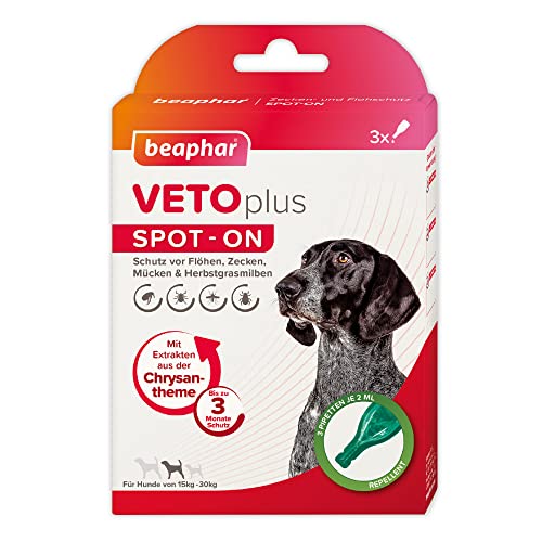 beaphar VETOplus SPOT-ON Für Hunde Zwischen 15-30kg