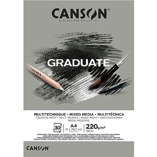 Canson Graduate - C400110371 Mix Media Papier Block