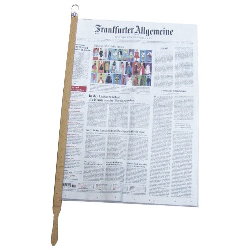 BigDean Zeitungshalter Primus mit Einspannlänge 60cm