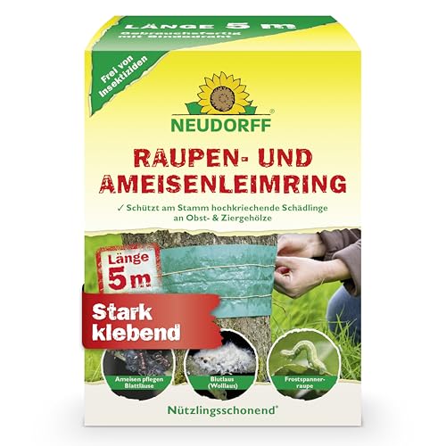 Neudorff Raupen- und AmeisenLeimring schützt Obst-