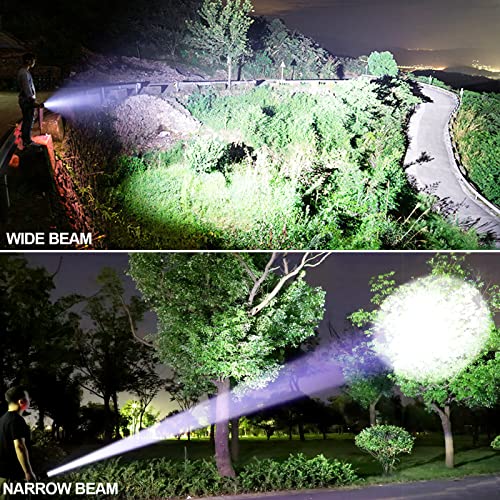 Pictured Brightest Flashlight: Lylting Rechargeable LED Flashlights High Lumens