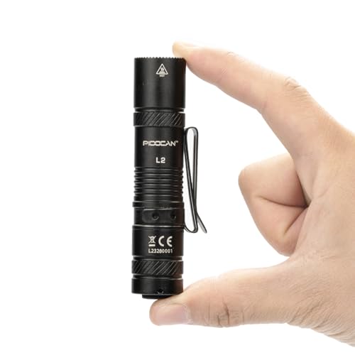 PIOOCAN Rechargeable Flashlights 1200 Lumens EDC