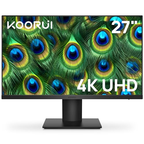 KOORUI 4K Monitor 27 inch 3840 X 2160 UHD Gaming Monitor