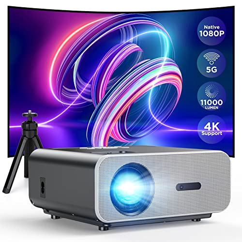 VACASSO Native 1080P Projector 4K Support