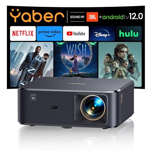 YABER Projector 4K with Android TV