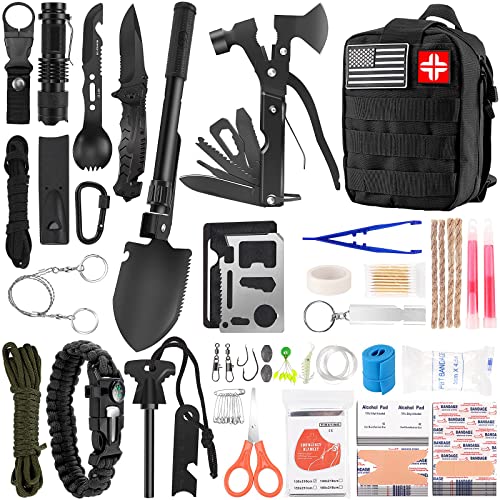 LUXMOM Survival Kit and First Aid Kit