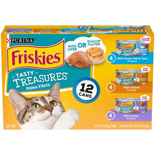 Friskies Purina Gravy Wet Cat Food Variety Pack