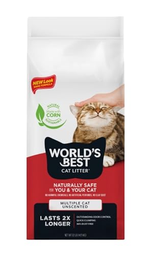WORLD'S BEST CAT LITTER Multiple Cat Unscented