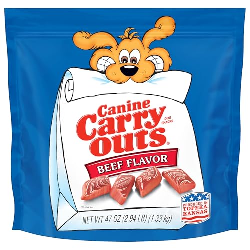 Canine Carry Outs Dog Treats, Beef Flavor