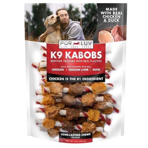 Pur Luv Dog Treats, K9 Kabobs for Dogs