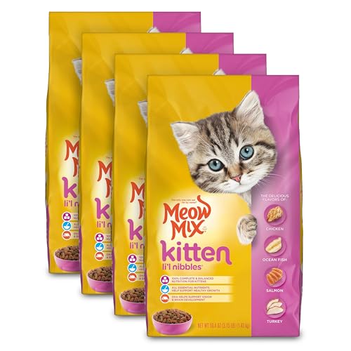 Meow Mix Kitten Li'L Nibbles Dry Cat Food