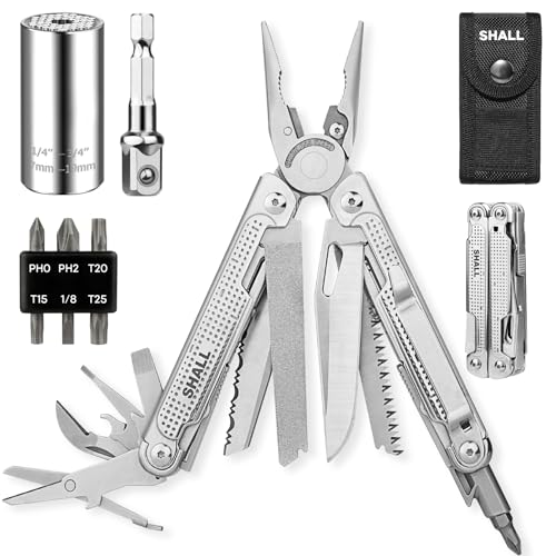 SHALL Multi Tool, 18-in-1 Multitool Pliers