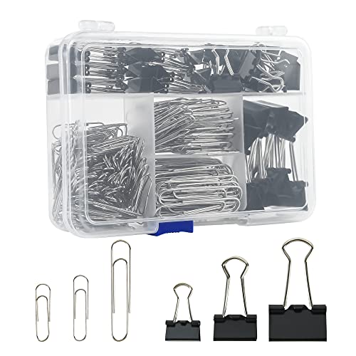 EHME EHME EHME Binder Clips Paper Clips Assorted Sizes