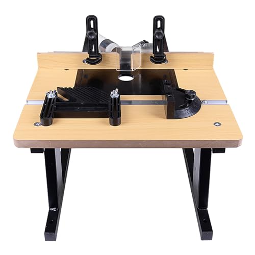 Yeivzwba Router Table with Stand and Adjustable Fence