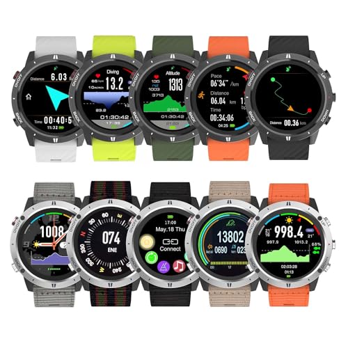 Sunroad Smartwatch GPS sportwatch Touchscreen Altimeter