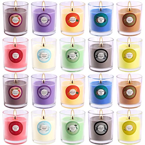 CAKETYCG 20 Pack Strong Scented Candles