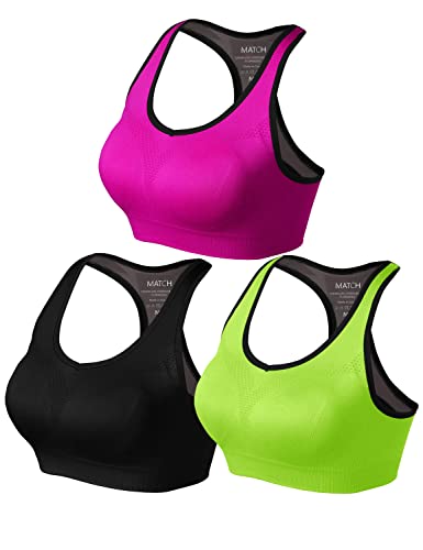 Lemef 3-Pack Seamless Sports Bra Wirefree Yoga Bra with Removable Pads for  Women, Black,white,nude, Small : : Clothing, Shoes & Accessories
