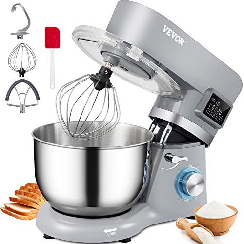 Delish by Dash Compact Stand Mixer, 3.5 Quart with Beaters & Dough Hooks Included - Blue