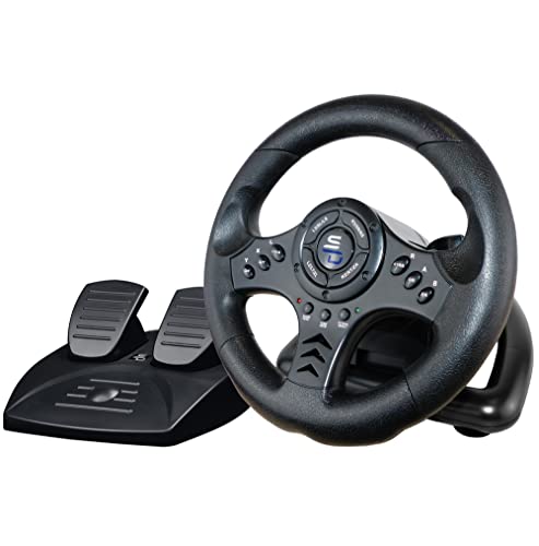 SUBSONIC Superdrive SV450 racing steering wheel with Pedals